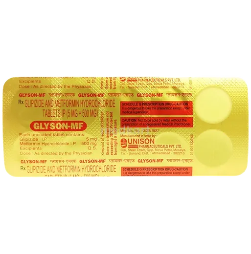 glyson mf tablet 10's
